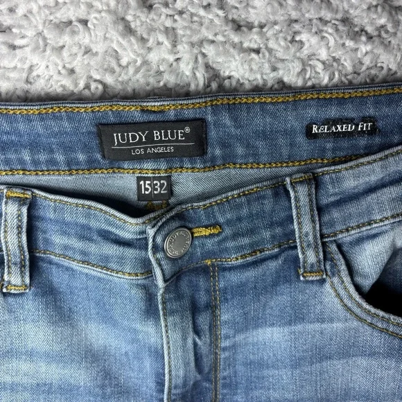 Judy Blue Jeans Womens 15 Relaxed Fit Casual Stretch Mid Rise Classic Shaping - Picture 2 of 5